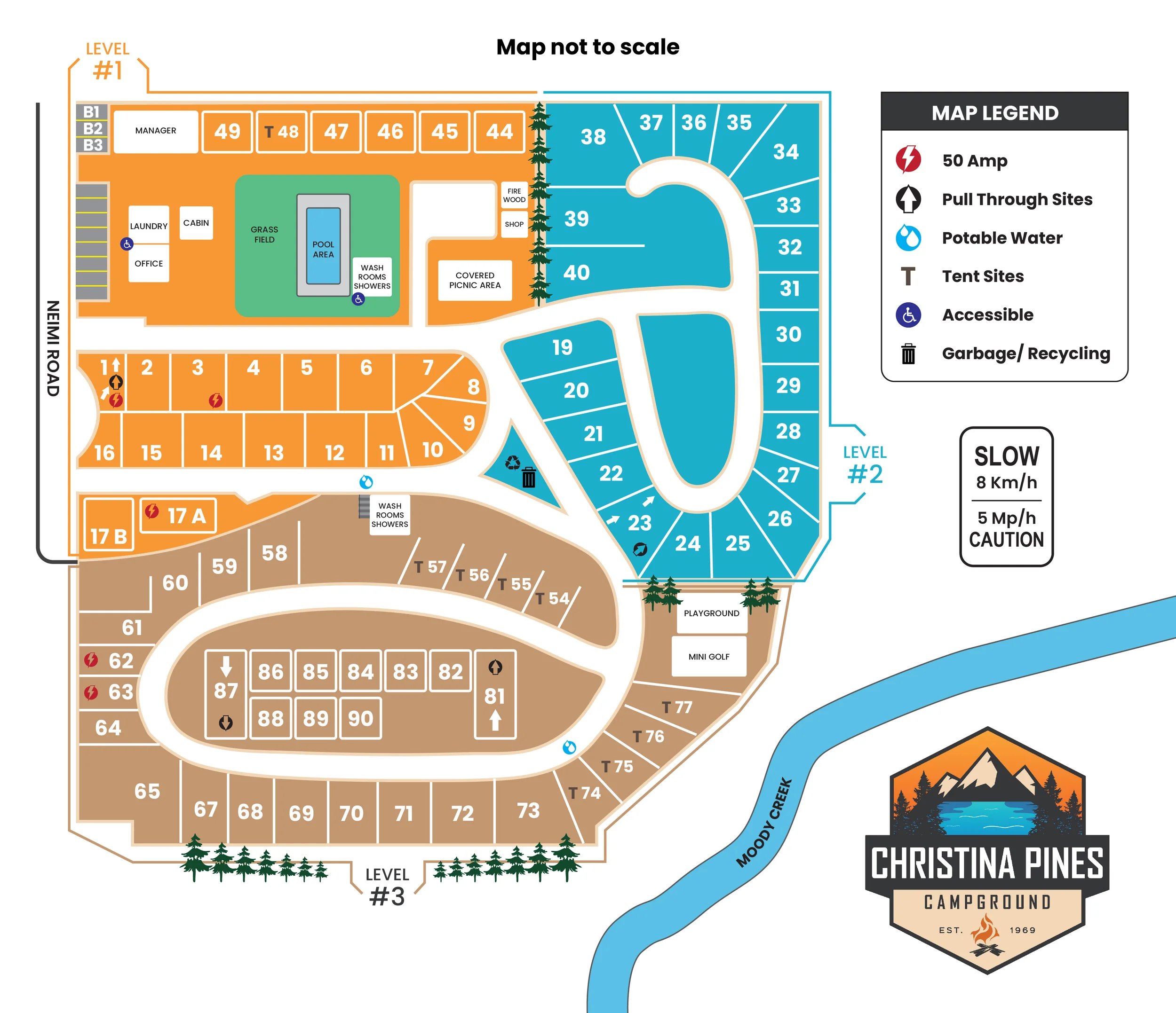 drawing of the property map